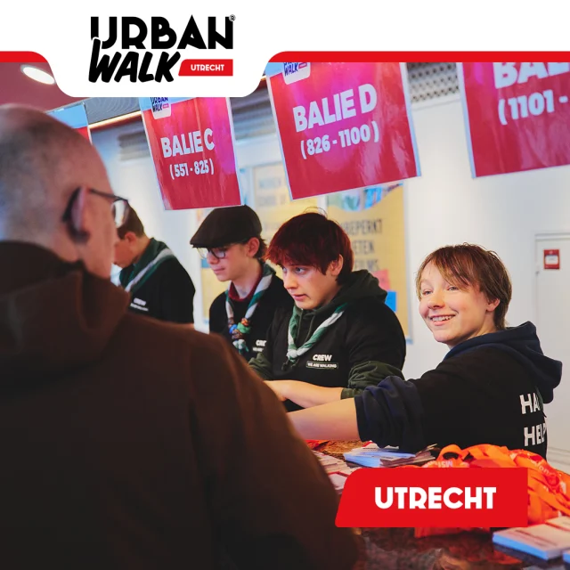We willen alle vrijwilligers van de Urban Walk Utrecht ontzettend bedanken voor hun hulp!❤