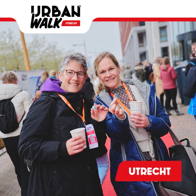 De wandelpin van de allerlaatste Urban Walk in 2024 is er één om trots op de zijn!📌