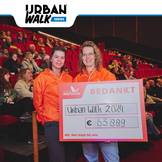 Een prachtig bedrag voor @nationaalmsfonds!🧡 Alle wandelaars hebben door hun donaties en de actiepagina's bijgedragen aan een toekomst zonder MS. Bedankt!🤩